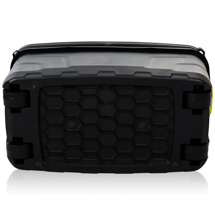 175 Litre Premium Quality Plastic Box with Clip on Lid and Wheels Strata