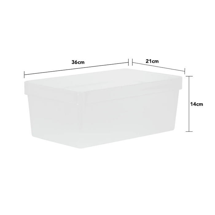 3.01 Studio Stack Shoe Box & Lid Deep Wham Storage