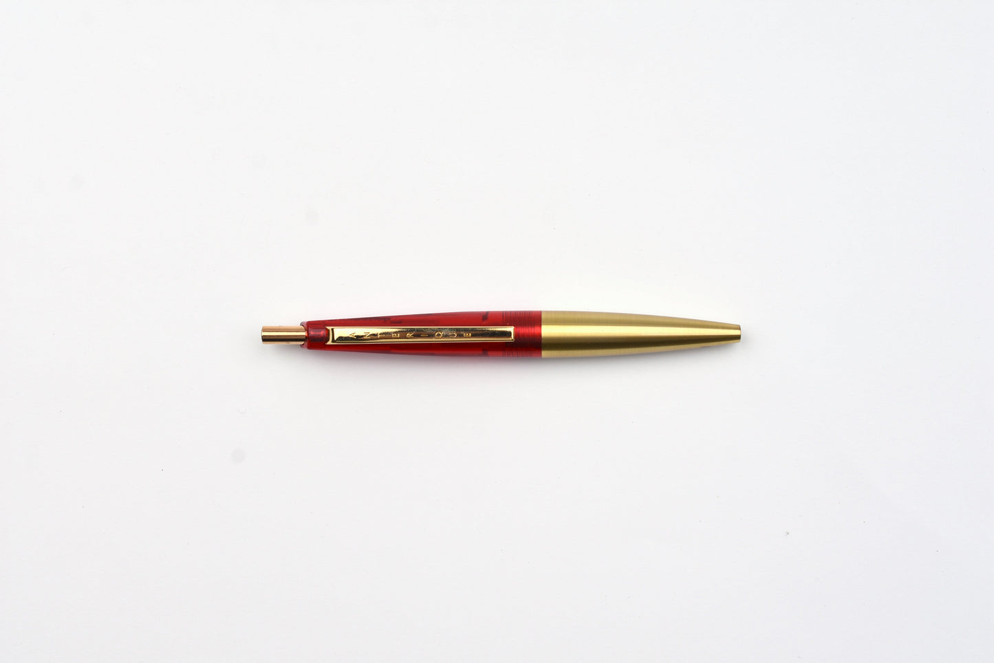 Anterique Stationers - Ultra-Low Viscosity Ballpoint Pen - Mini - 0.5mm - Brass Edition