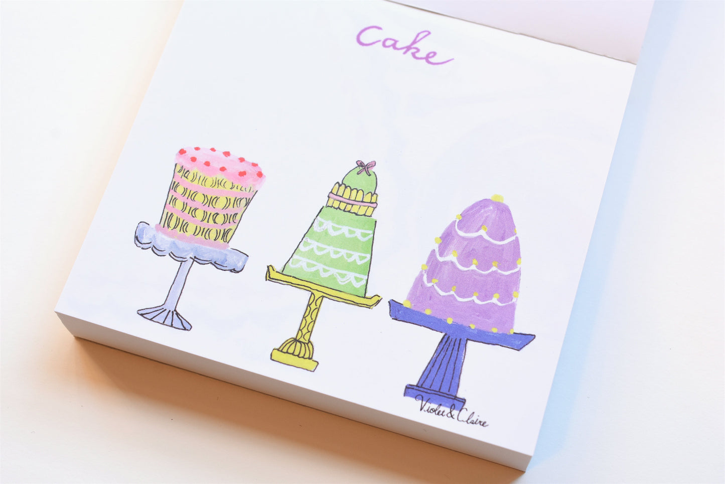Cozyca - Violet & Claire Memo Pad