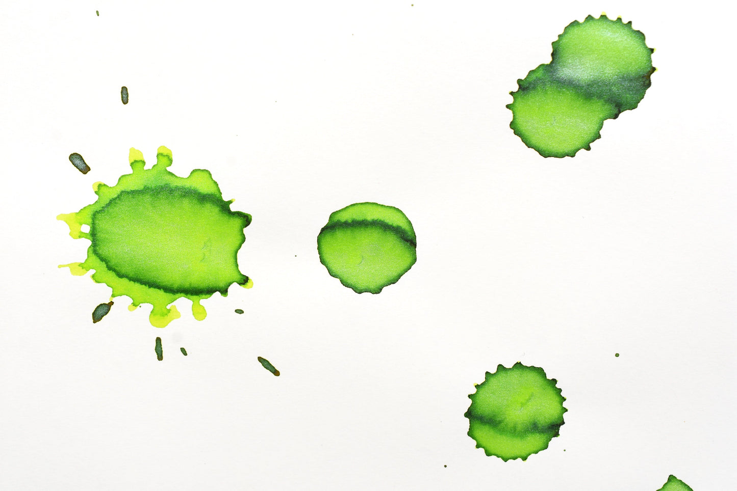 Diamine Shimmer Ink - Neon Lime - 50mL