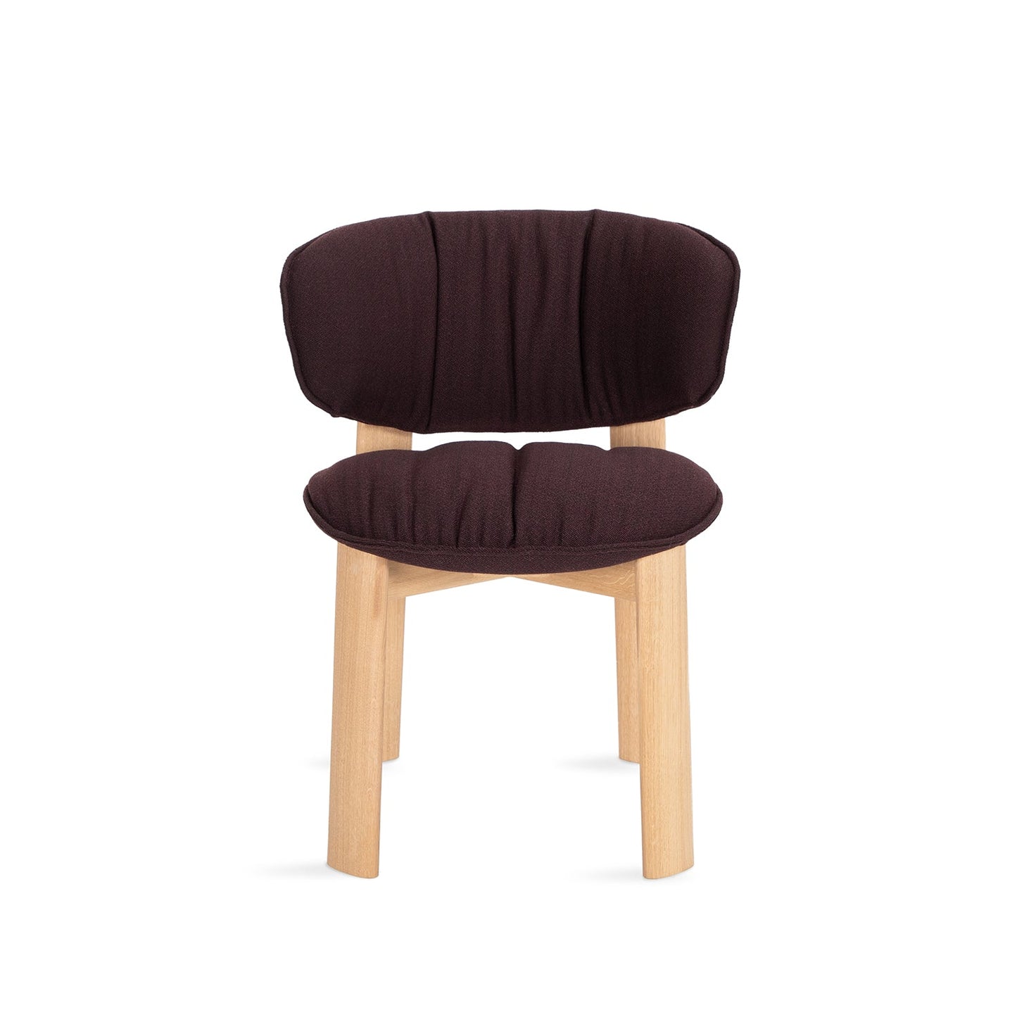 freifrau | ada chair | upholstery - vidar duo 598 | oak legs