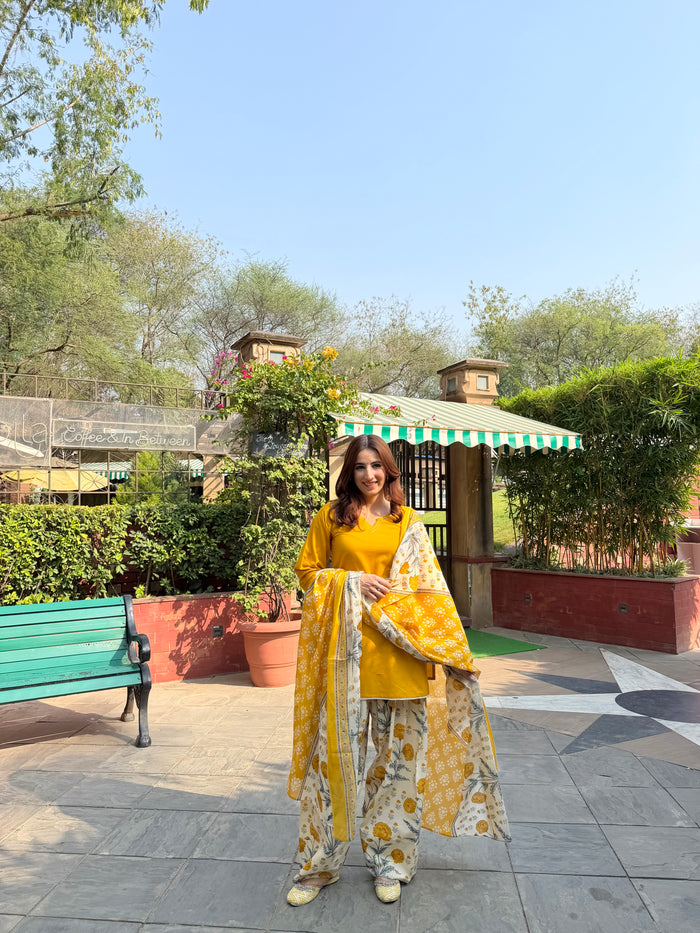 MARIGOLD FARSHI SUIT SET