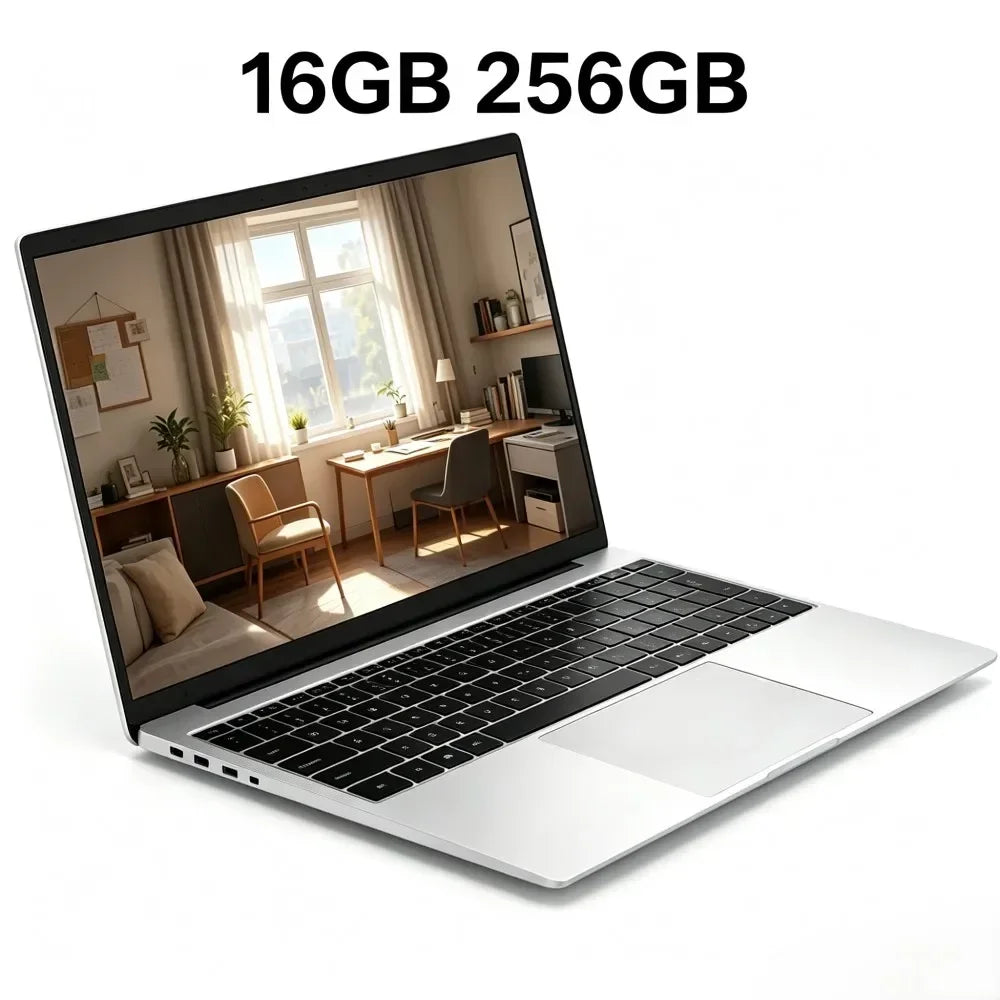 2026 HOT 15.6" Laptop 32GB 2TB Windows 11 Intel Core I9 9900 Gaming Computer PC 1920*1080 HD Gamer Office Ultra Slim Notebook