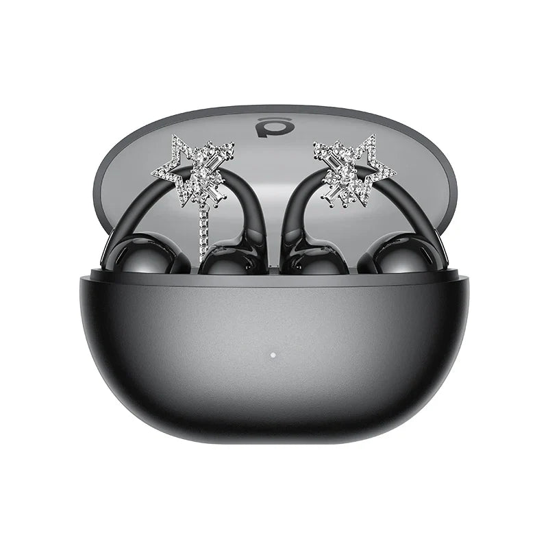 Baseus Bowie MC2 AIR Clip-on TWS Earbuds Ear Clips Wireless Earphones Bluetooth 6.0 Open Earrings 4 Mic ENC Sports Headphones