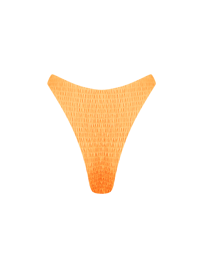 Angie Bottom / Orange Smocked - Kotomi Swim