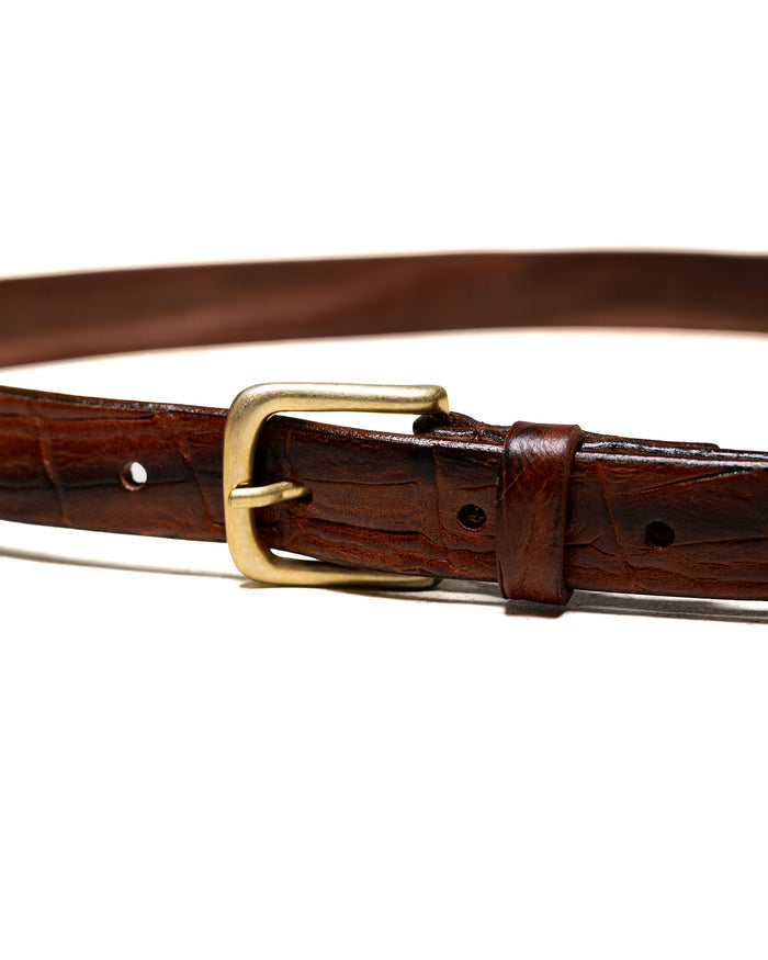 lost & found Another Aspect Another Aspect Another Belt 1.0 Brown Croc