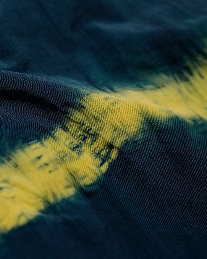 Bather Caeterpillar Over Dyed Indigo Kiwi Swim Trunk
