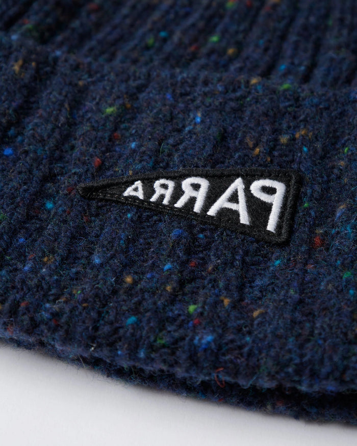 By Parra Reversed Flag Beanie - Blue