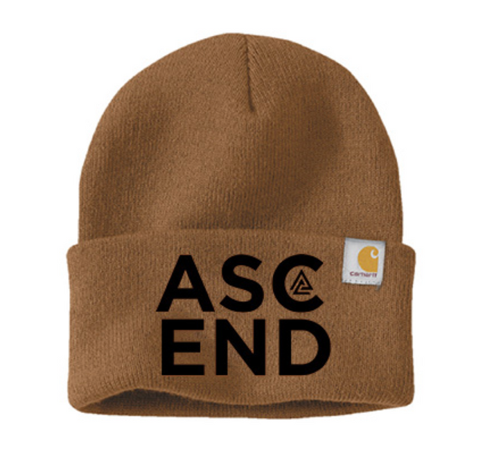 Carhartt Ascend Beanie - Carhartt Brown