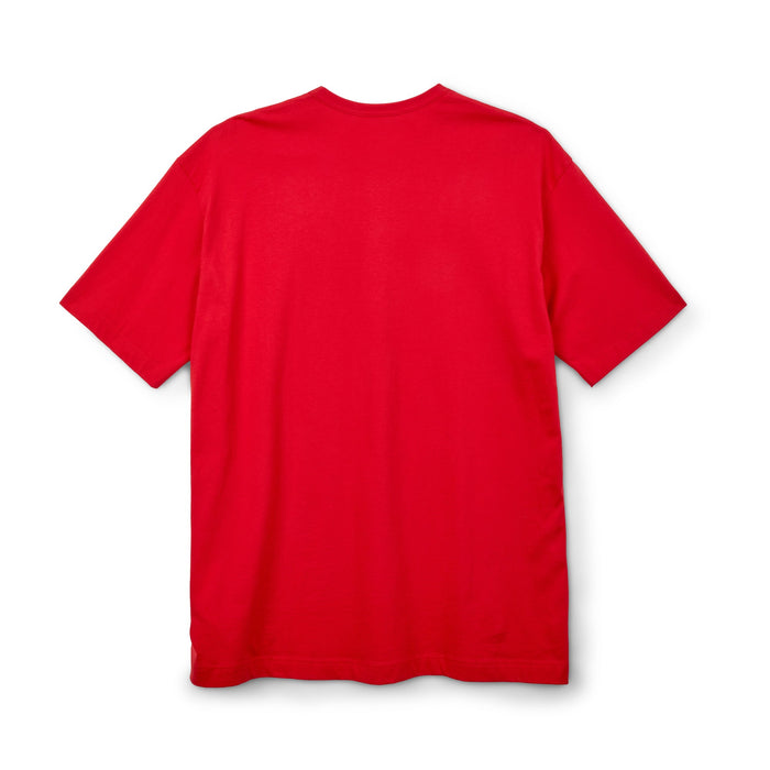 COMME DES GARCONS PLAY Oversized Logo T-Shirt - Red