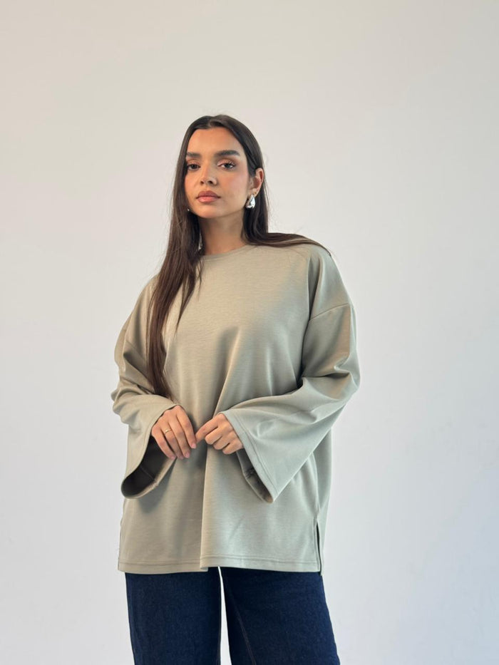 Daily Comfort Blouse - Olive