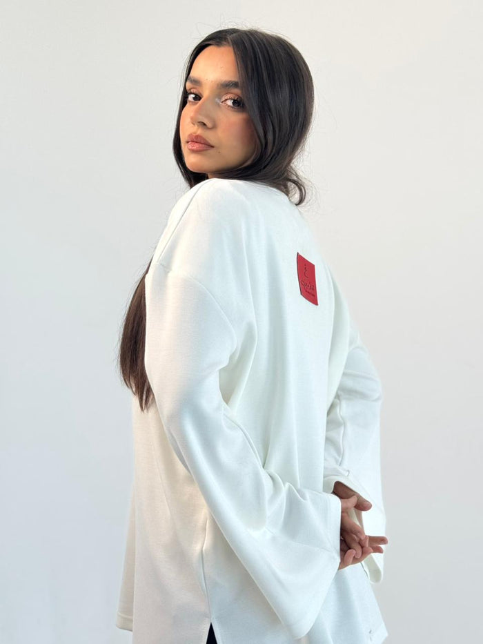Daily Comfort Blouse - White