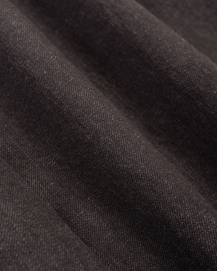 lost & found Danton Danton Colour Denim Tuck Belted Pant Charcoal