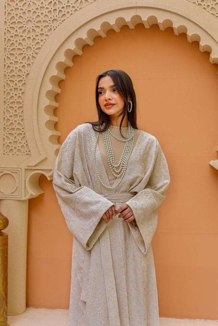 Dey Handmade Kaftan- OffWhite