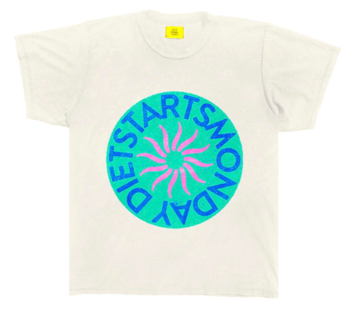 Diet Starts Monday Sol Tee - Antique White