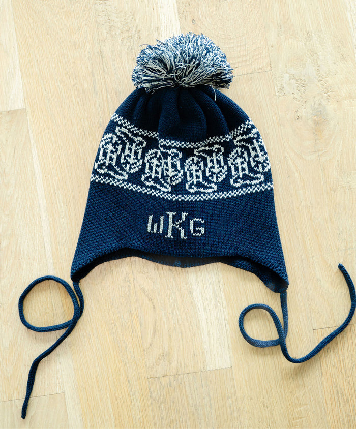 Footballs Custom Knit Toboggan Hat