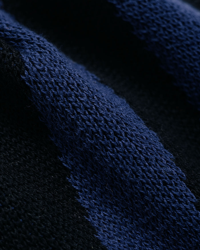 Found Feather Paper Beanie Black Navy
