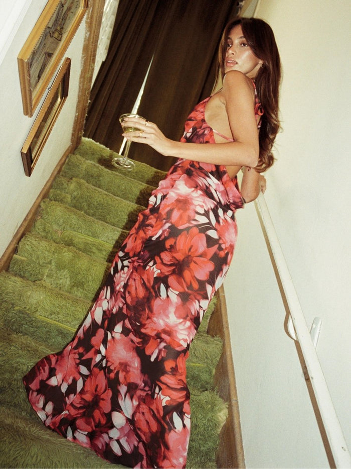 Freya Maxi Dress / Inferno - Kotomi Swim