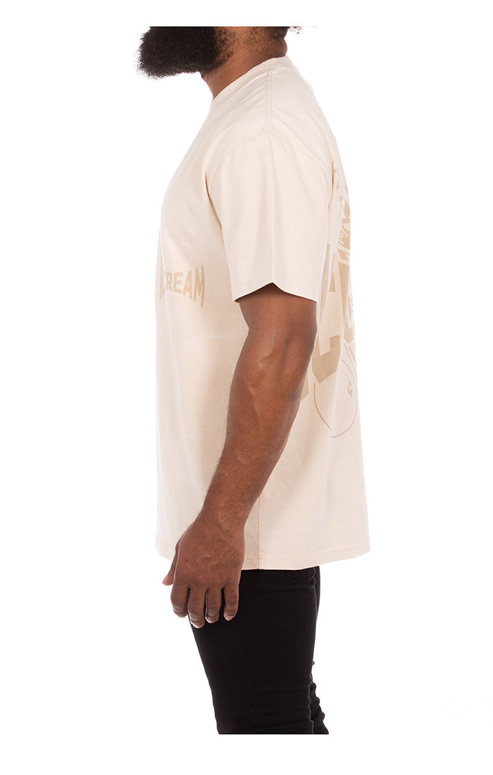ICECREAM wrestle ss knit (oversize) - fog