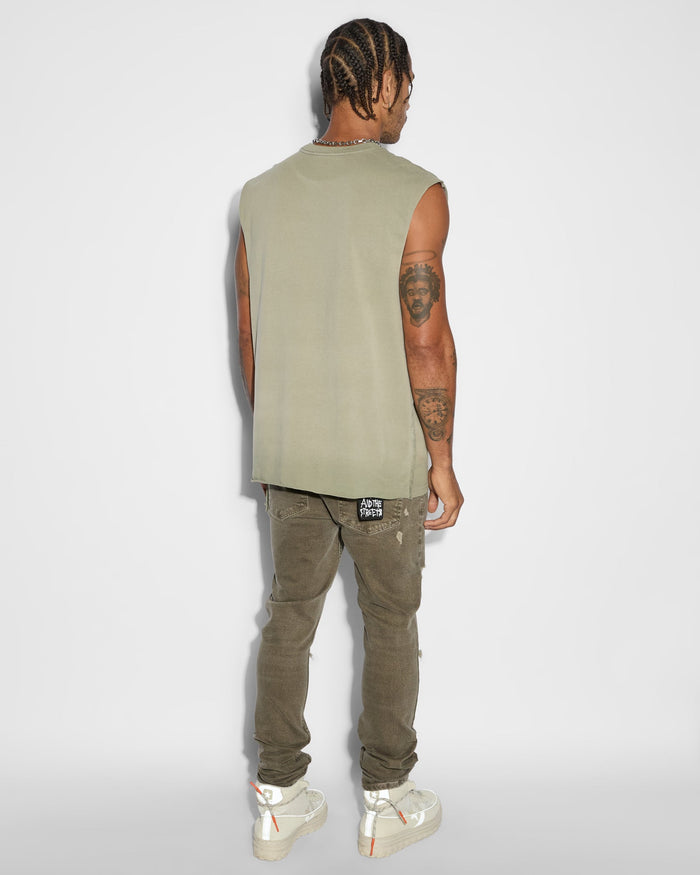 KSUBI target biggie slash ss tee - army fade