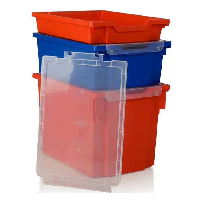 LID ONLY - For Shallow, Deep and Jumbo Gratnells Trays - Clear Gratnells