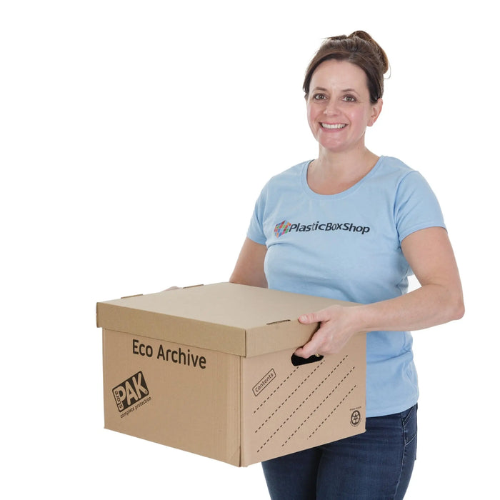 Pack of 5 - Eco Archive Cardboard Boxes StorePak