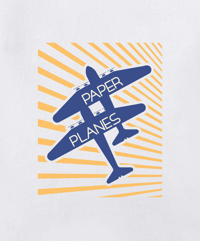 Paper Planes Classic Planes Tee - White