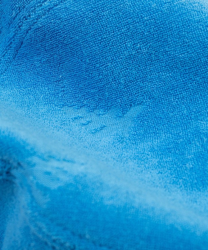 Paper Planes Jacquard Terry Cloth Bucket Hat - Blue Reef
