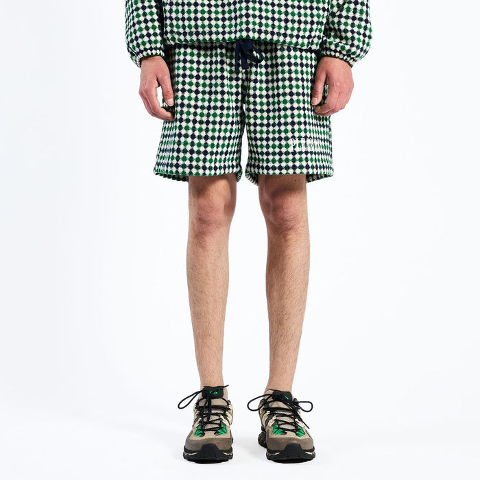 PLEASURES MISQUOTE SHORTS - NAVY