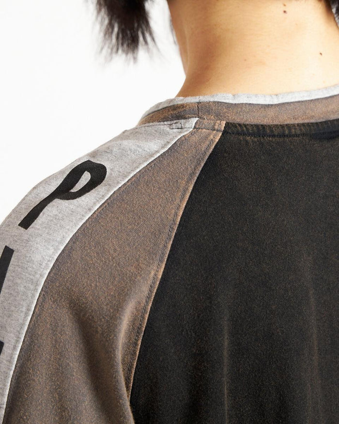 PLEASURES TECHNO RAGLAN LONG SLEEVE - BLACK