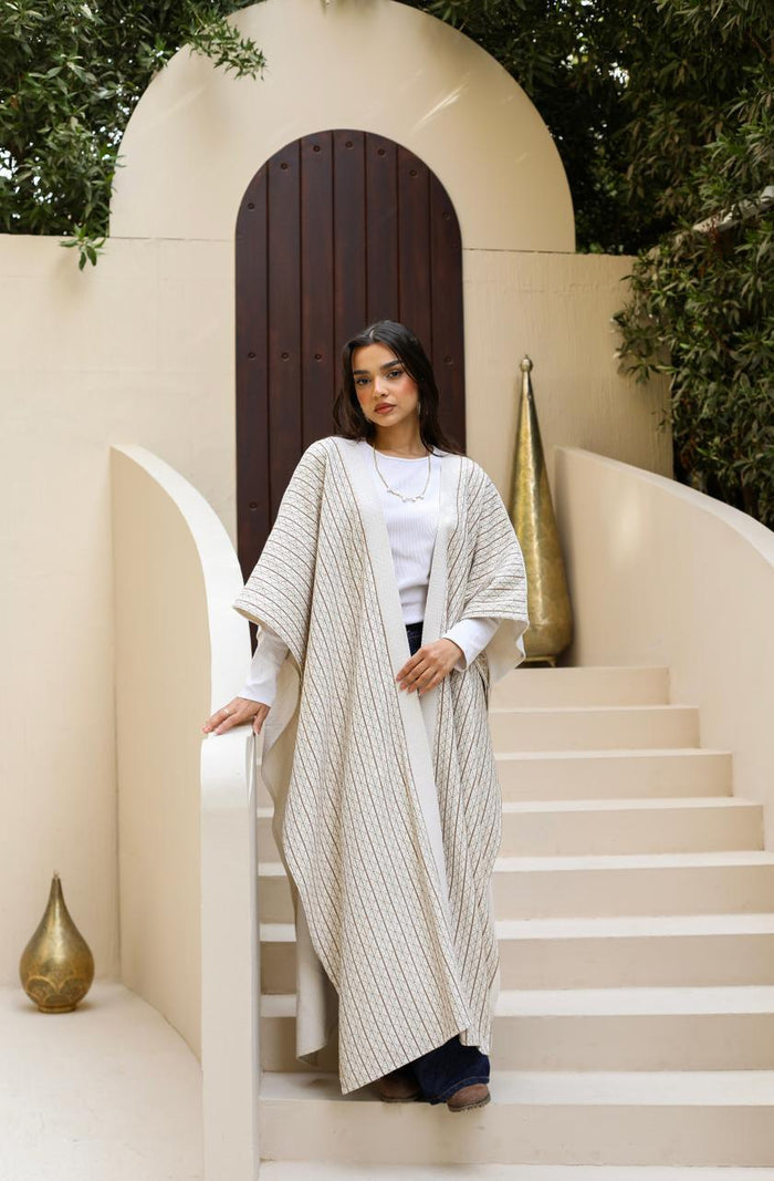 Qamar Embroidery Kaftan