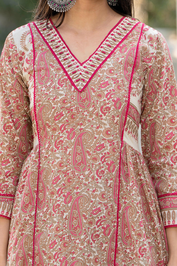 ROSE PAISLEY SUIT SET