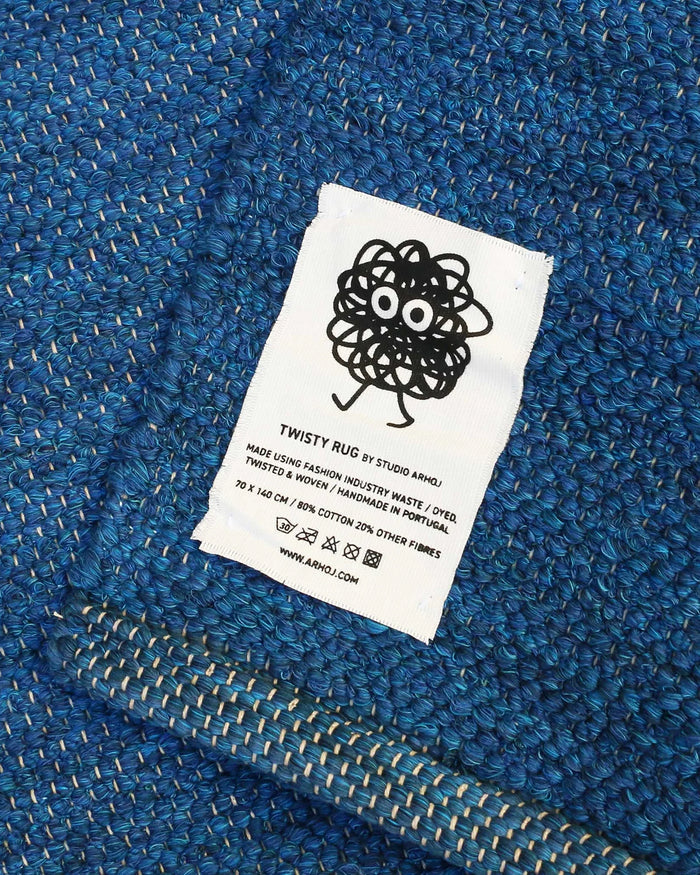 lost & found Studio Arhoj Studio Arhoj Twisty Rug Evergreen