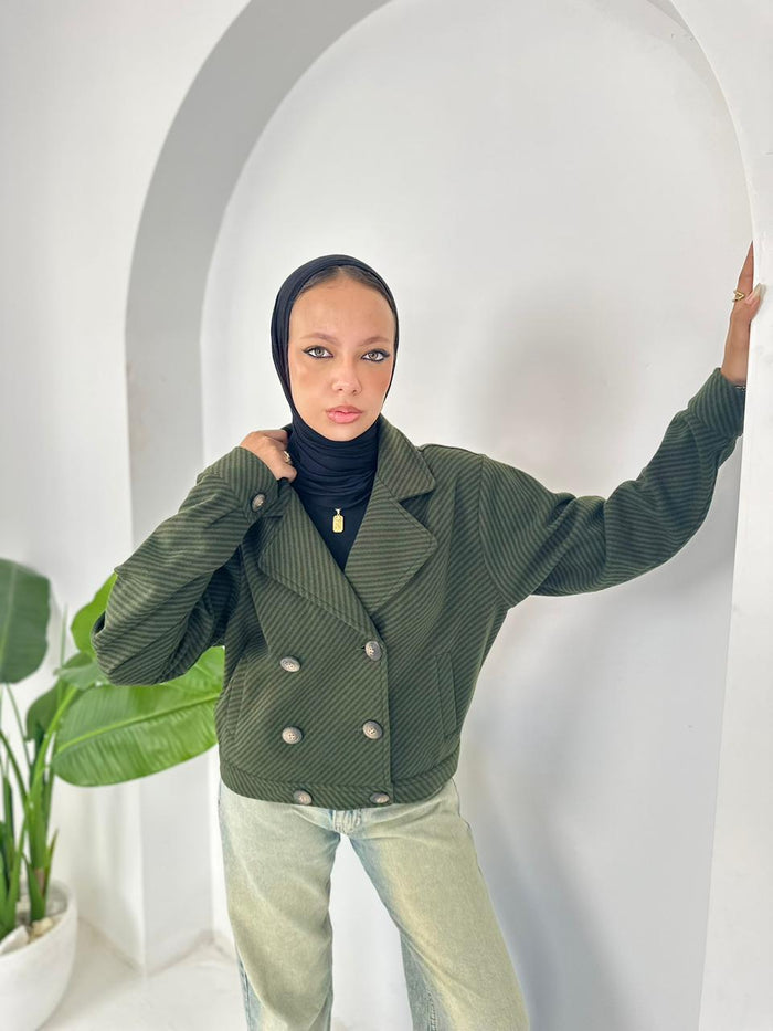 To Go Coat-olive