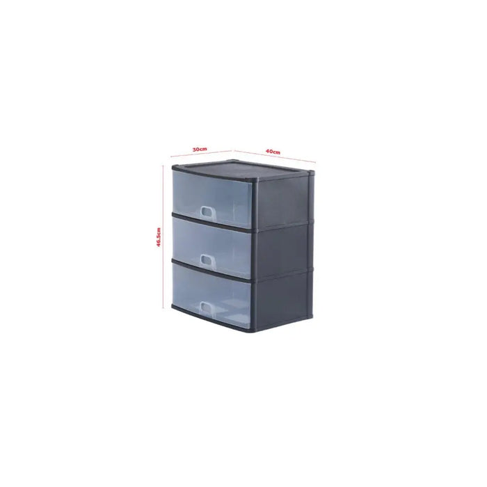Wham Organise Deep 3 Drawer System Wham Storage