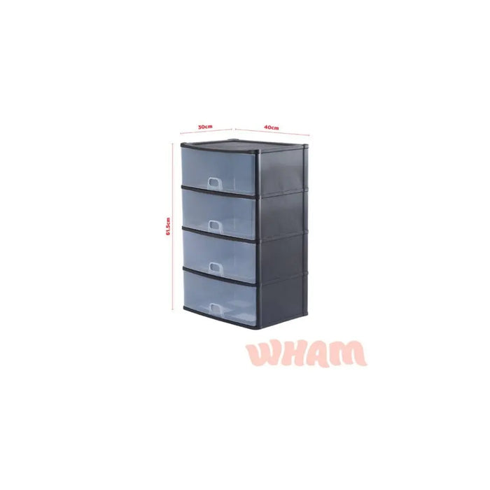 Wham Organise Deep 4 Drawer System Wham Storage