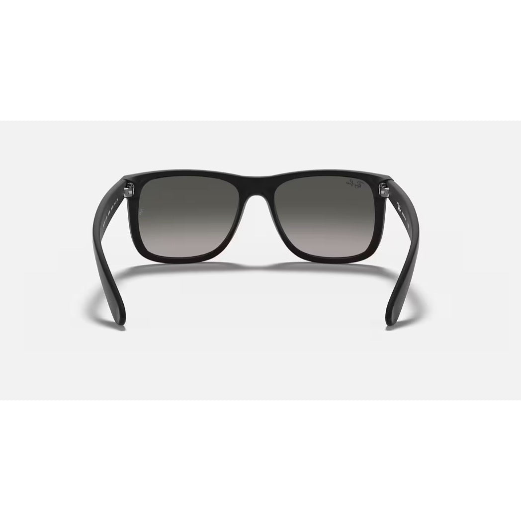 RAYBAN - JUSTIN | Black Rubber w/ Grey Gradient