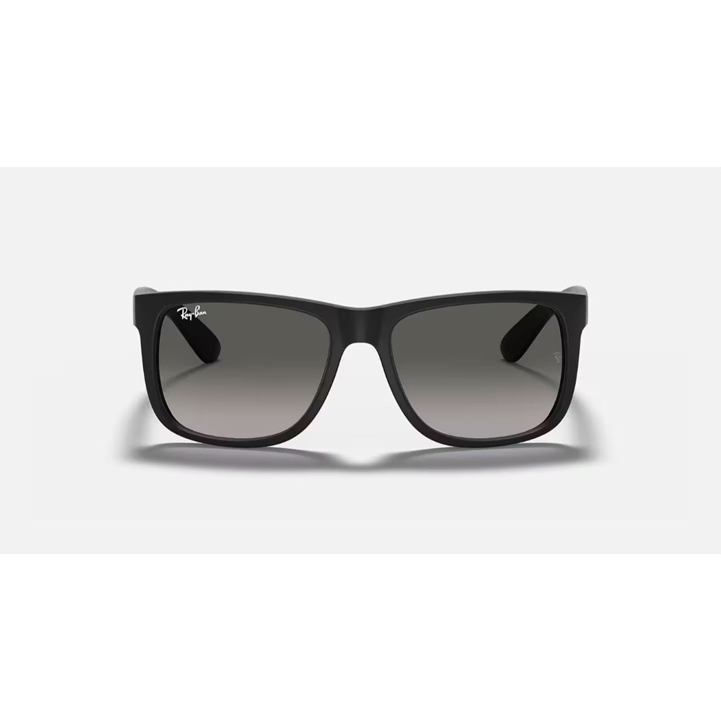 RAYBAN - JUSTIN | Black Rubber w/ Grey Gradient