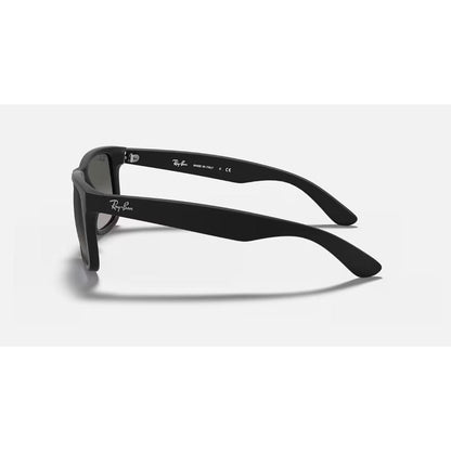 RAYBAN - JUSTIN | Black Rubber w/ Grey Gradient