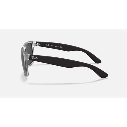 RAYBAN - JUSTIN | Rubber Transparent Grey w/ Grey