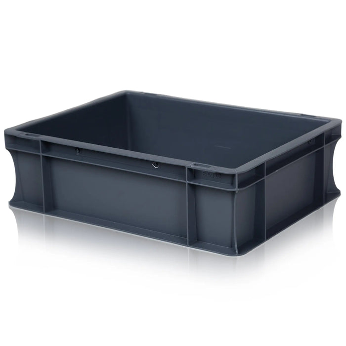 10 Litre Euro Stacking Container Grey BS