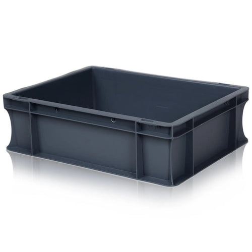 10 Litre Euro Stacking Container Grey BS