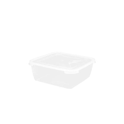 10 litre Square Plastic Cake Box with Lid Wham Storage