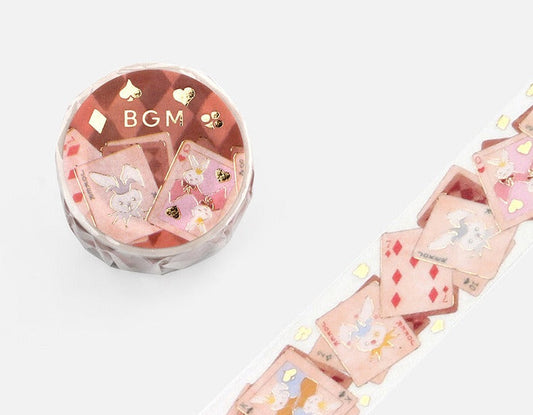 BGM Washi Tape - Life Foil Stamping Rabbit Trump