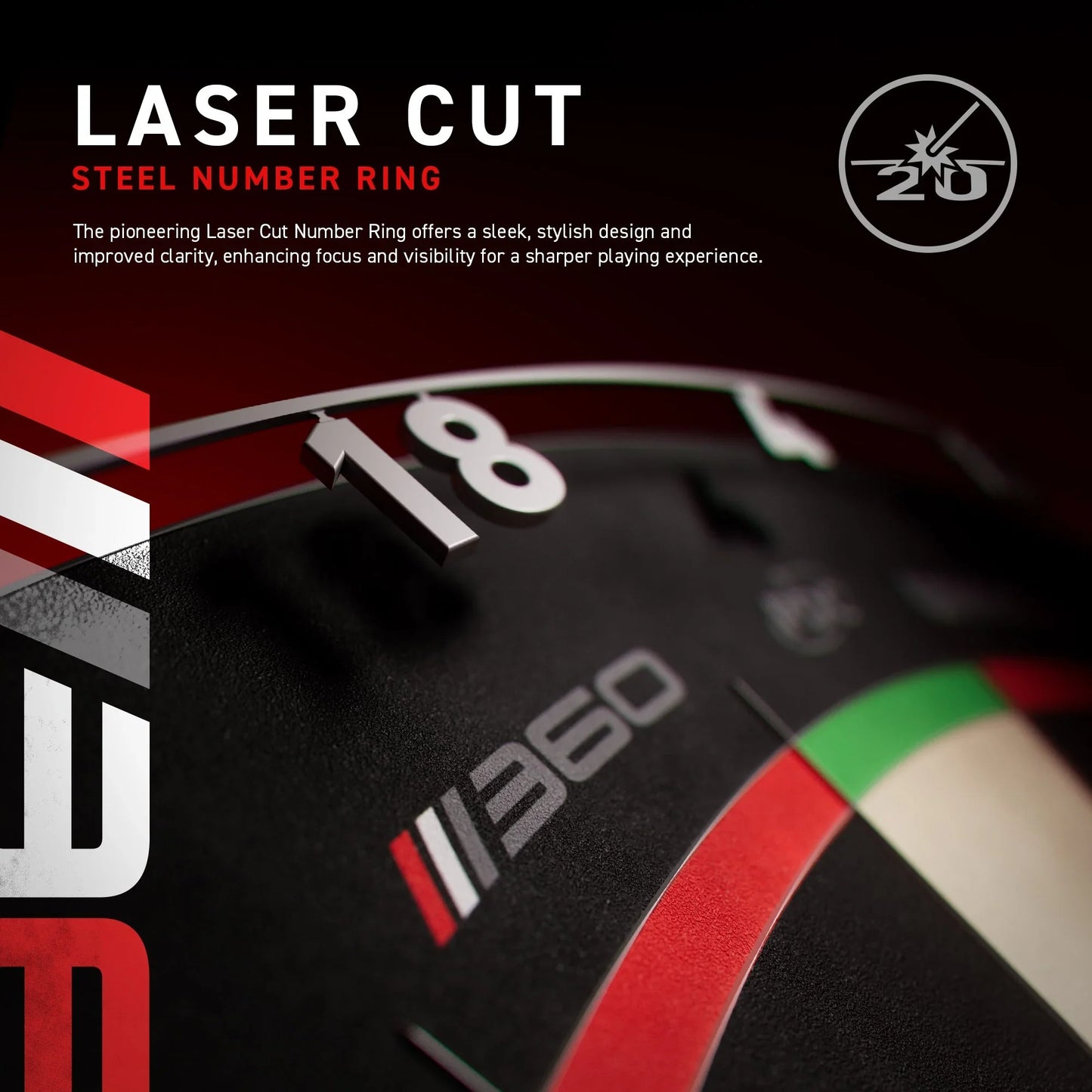 WINMAU - Blade 360 TRIPLE CORE Dartboard PDC - 2026