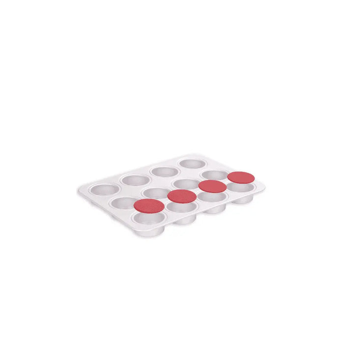 12 cup PushPan Aluminium Muffin Tin PushPan