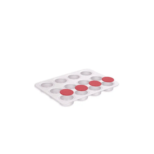 12 cup PushPan Aluminium Muffin Tin PushPan