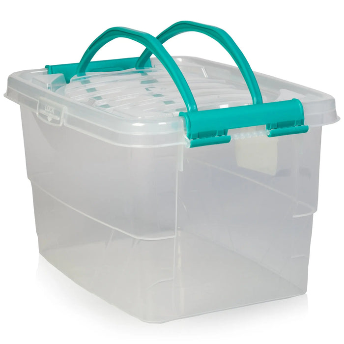 13 Litre Handy Box with Clip on Lid and Carry Handles (021167) Hobby Life