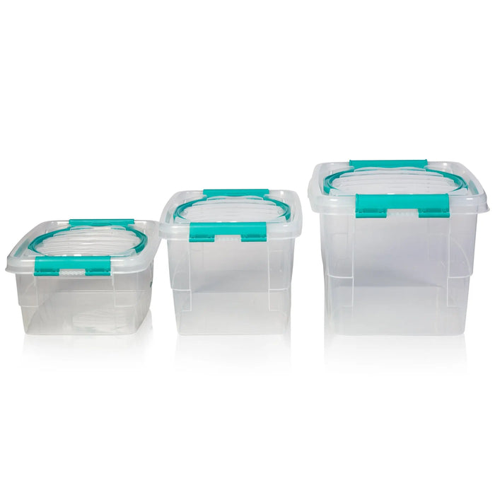 13 Litre Handy Box with Clip on Lid and Carry Handles (021167) Hobby Life